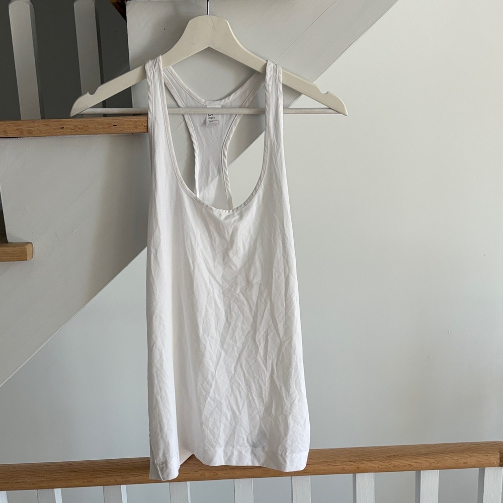 GAP White Racerback Tank